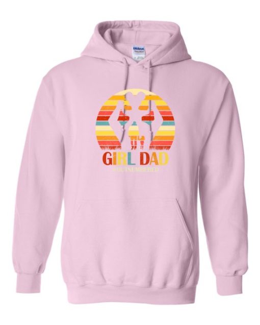 GIRL DAD - Adult Hooded Sweatshirt (Unisex)