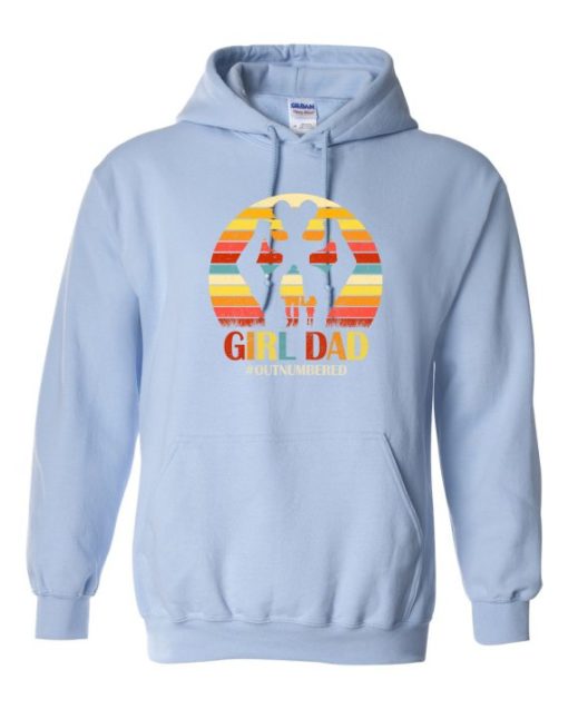 GIRL DAD - Adult Hooded Sweatshirt (Unisex)