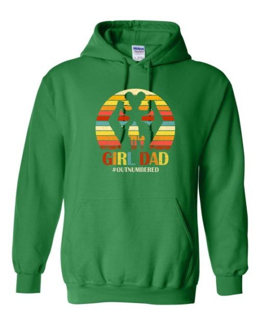 GIRL DAD - Adult Hooded Sweatshirt (Unisex)