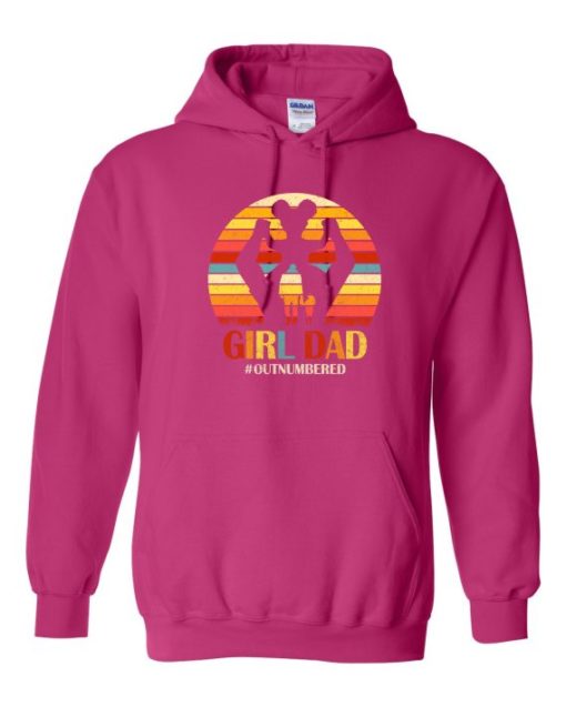 GIRL DAD - Adult Hooded Sweatshirt (Unisex)