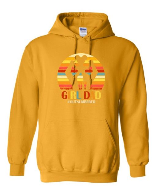 GIRL DAD - Adult Hooded Sweatshirt (Unisex)