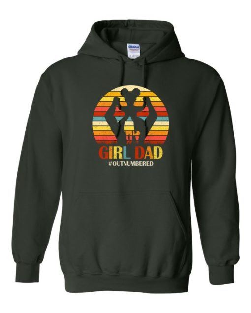 GIRL DAD - Adult Hooded Sweatshirt (Unisex)