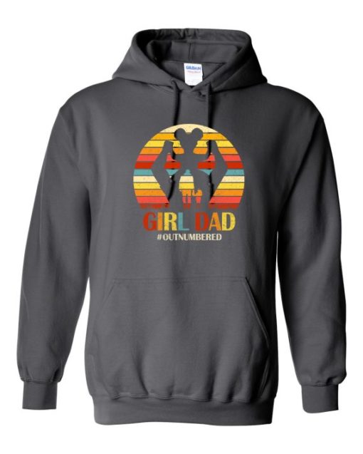 GIRL DAD - Adult Hooded Sweatshirt (Unisex)