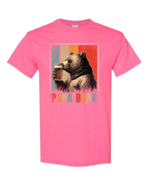 PAPA BEAR  - Adult Round-neck T-shirt
