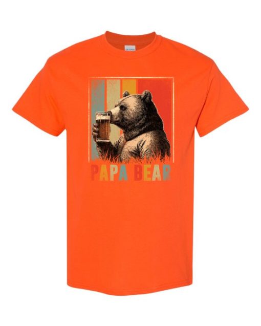 PAPA BEAR  - Adult Round-neck T-shirt