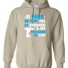 SI PAPA NE PEUT PAS WHITE  - Adult Hooded Sweatshirt (Unisex)