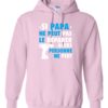 SI PAPA NE PEUT PAS WHITE  - Adult Hooded Sweatshirt (Unisex)
