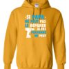 SI PAPA NE PEUT PAS WHITE  - Adult Hooded Sweatshirt (Unisex)