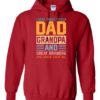 THREE TITLES, DAD, GRANDPA AND GREAT GRANDPA - Adult Hooded Sweatshirt (Unisex)