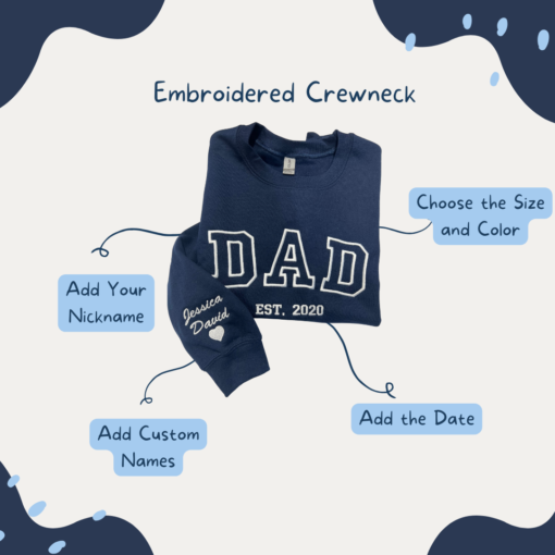 Embroidery Father's Day