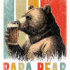PAPA BEAR  - Adult Crew Neck Sweatshirt (Unisex)
