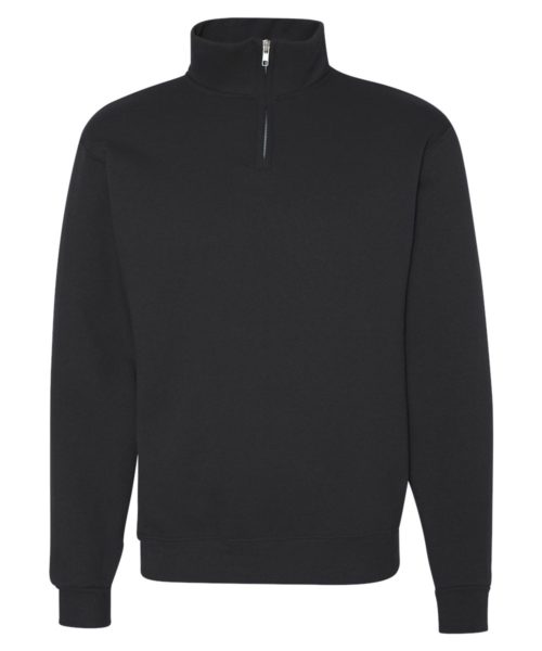 Unisex Nublend® Cadet Collar Quarter-Zip Sweatshirt