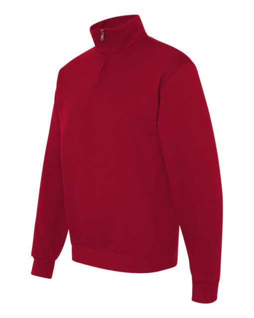 JERZEES Nublend® Cadet Collar Quarter-Zip Sweatshirt