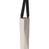 Q-Tees 11L Canvas Tote with Contrast-Color Handles