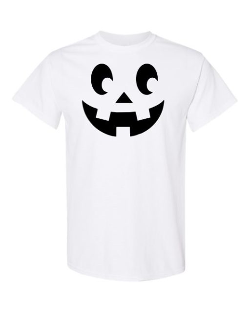 Pumpkin Halloween Adult Round-neck T-shirt