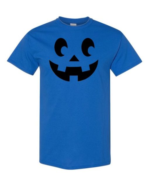 Pumpkin Halloween Adult Round-neck T-shirt