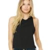 BELLA + CANVAS Women's Racerback Crop Tank