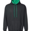 King Fashion Two-Tone Hooded Sweatshirt
