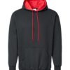King Fashion Two-Tone Hooded Sweatshirt