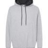 King Fashion Two-Tone Hooded Sweatshirt