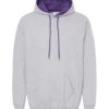 King Fashion Two-Tone Hooded Sweatshirt