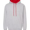 King Fashion Two-Tone Hooded Sweatshirt