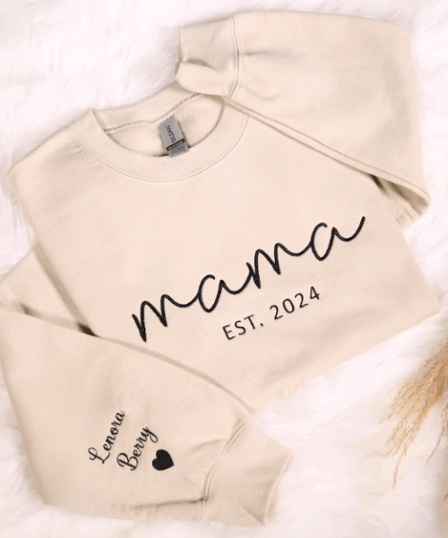 Embroidery Mother's Day