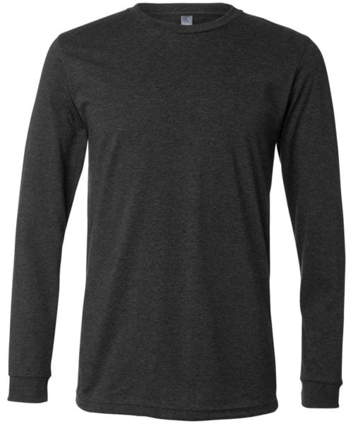 Heather CVC Long Sleeve Tee