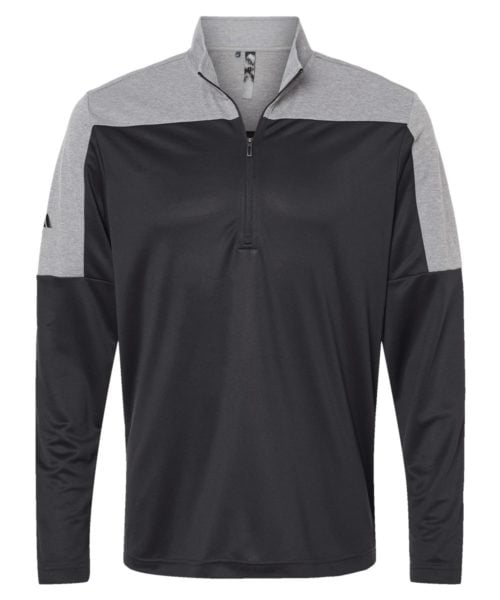 Pull quart de zip léger tricolore Ultimate365 pour homme