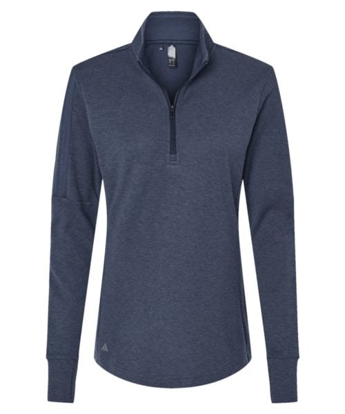 Women's 3-Stripes Quarter-Zip Sweater Pullover