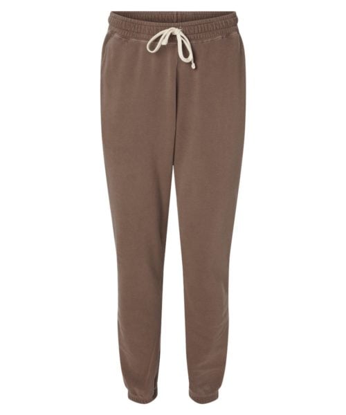 Pantalon de survêtement léger en molleton teint en pièce unisexe