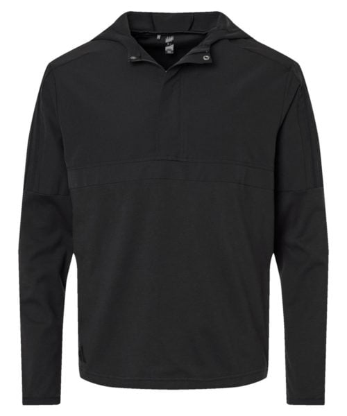 Anorak à capuche demi-zip pour hommes