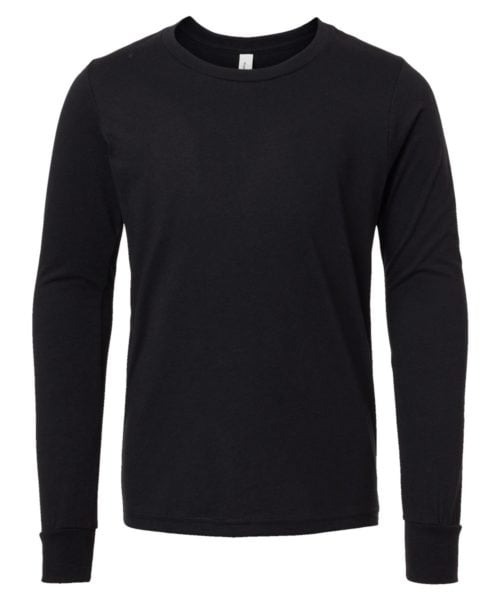 Youth Heather CVC Long Sleeve Tee