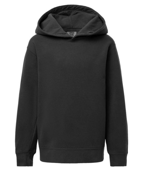 Youth Garment-Dyed Lightweight Fleece Hooded Sweatshirt