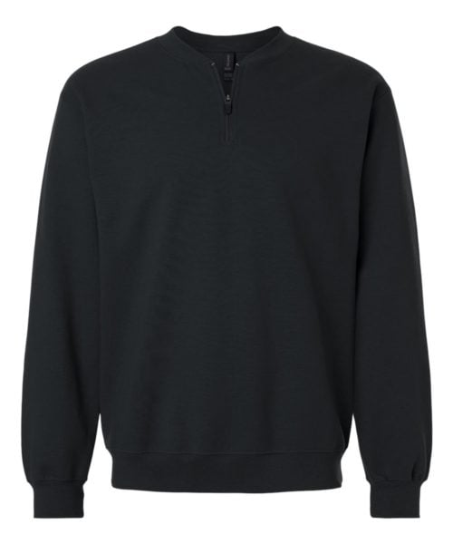 Unisex Softstyle® Midweight 1/4 Zip Sweatshirt