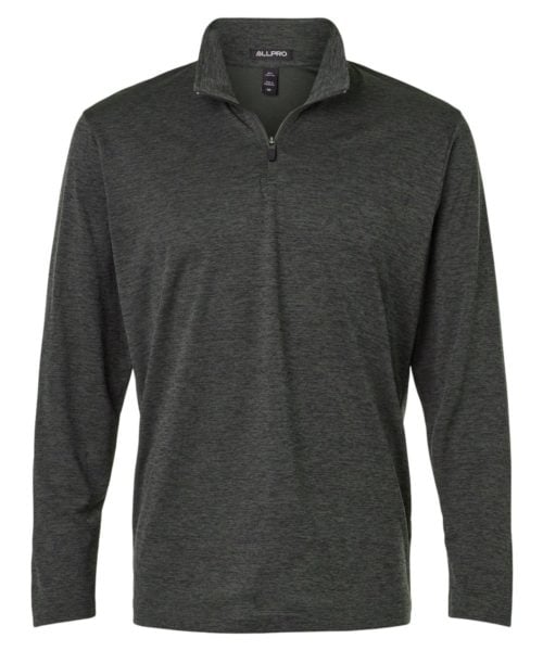 Men's Pro-Lock Performance Mélange Quarter-Zip Pullover