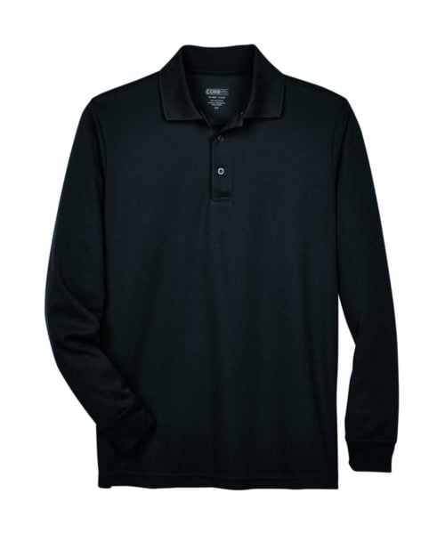 Men's Pinnacle Performance Long Sleeve Piqué Polo