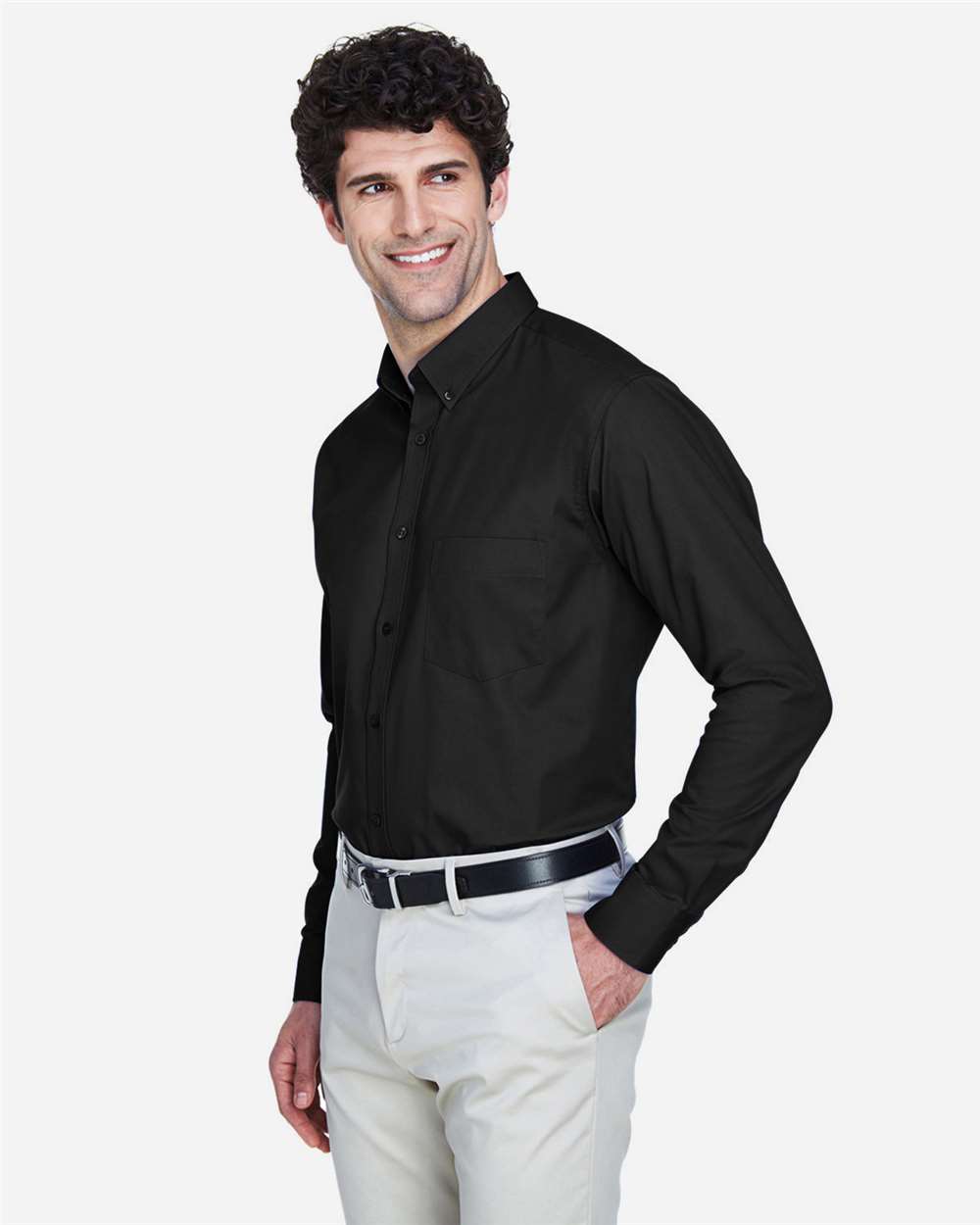 Chemise Habillée en Twill pour Hommes - Image 6