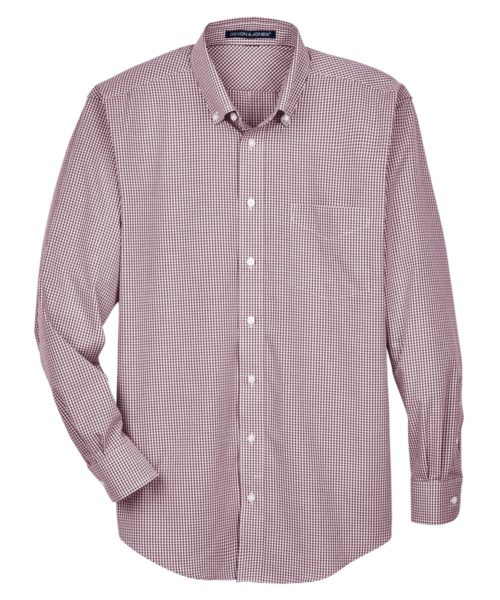 Men's Crown Collection® Gingham Check Woven Dress Shirt