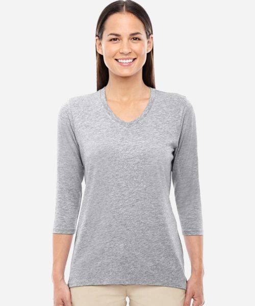 Women's Perfect Fit™ Bracelet-Length V-Neck Top
