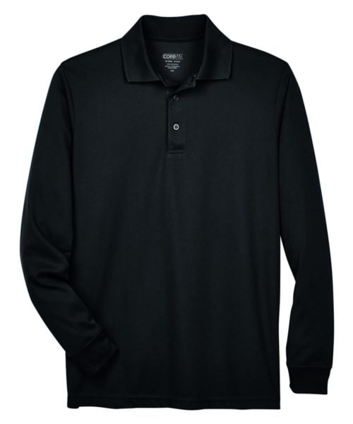 Men's Tall Pinnacle Performance Long Sleeve Piqué Polo