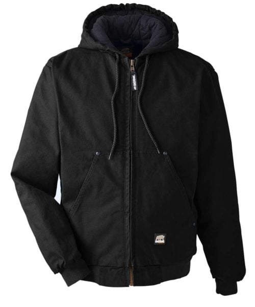 Men's Heartland Washed Cotton Duck Hooded Jacket