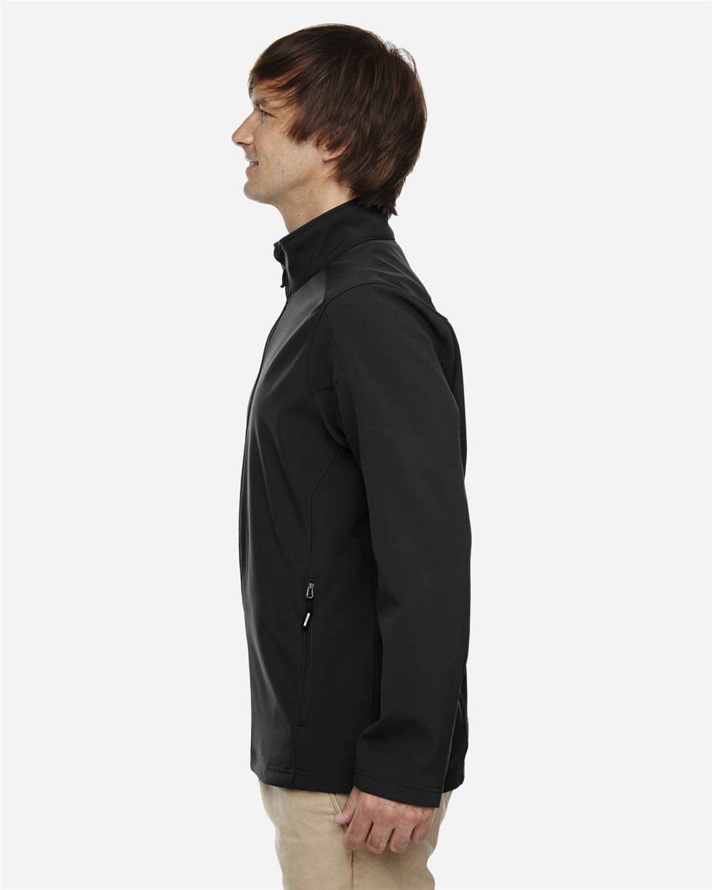 Veste Softshell Homme Grande Taille Cruise à Deux Couches avec Doublure en Polaire - Image 5