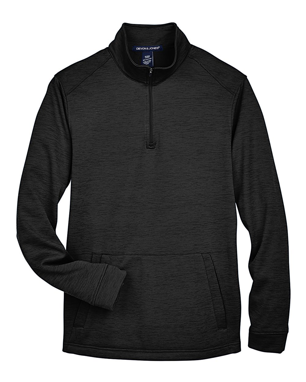 Men’s Newbury Mélange Fleece Quarter-Zip Pullover