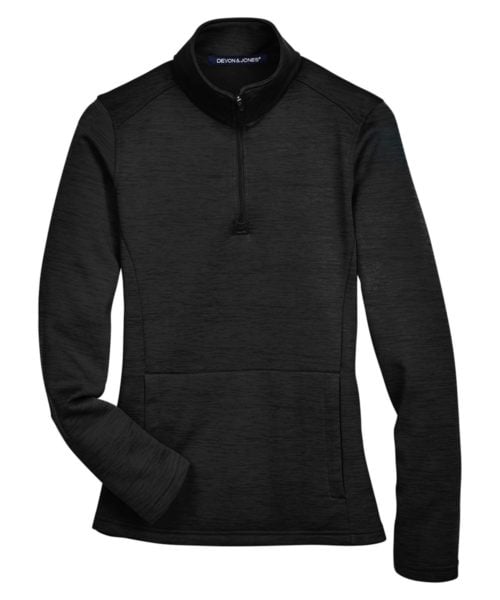 Women's Newbury Mélange Fleece Quarter-Zip Pullover