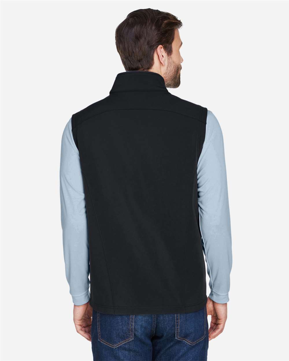 Gilet doux à double couche en polaire pour homme - Image 7