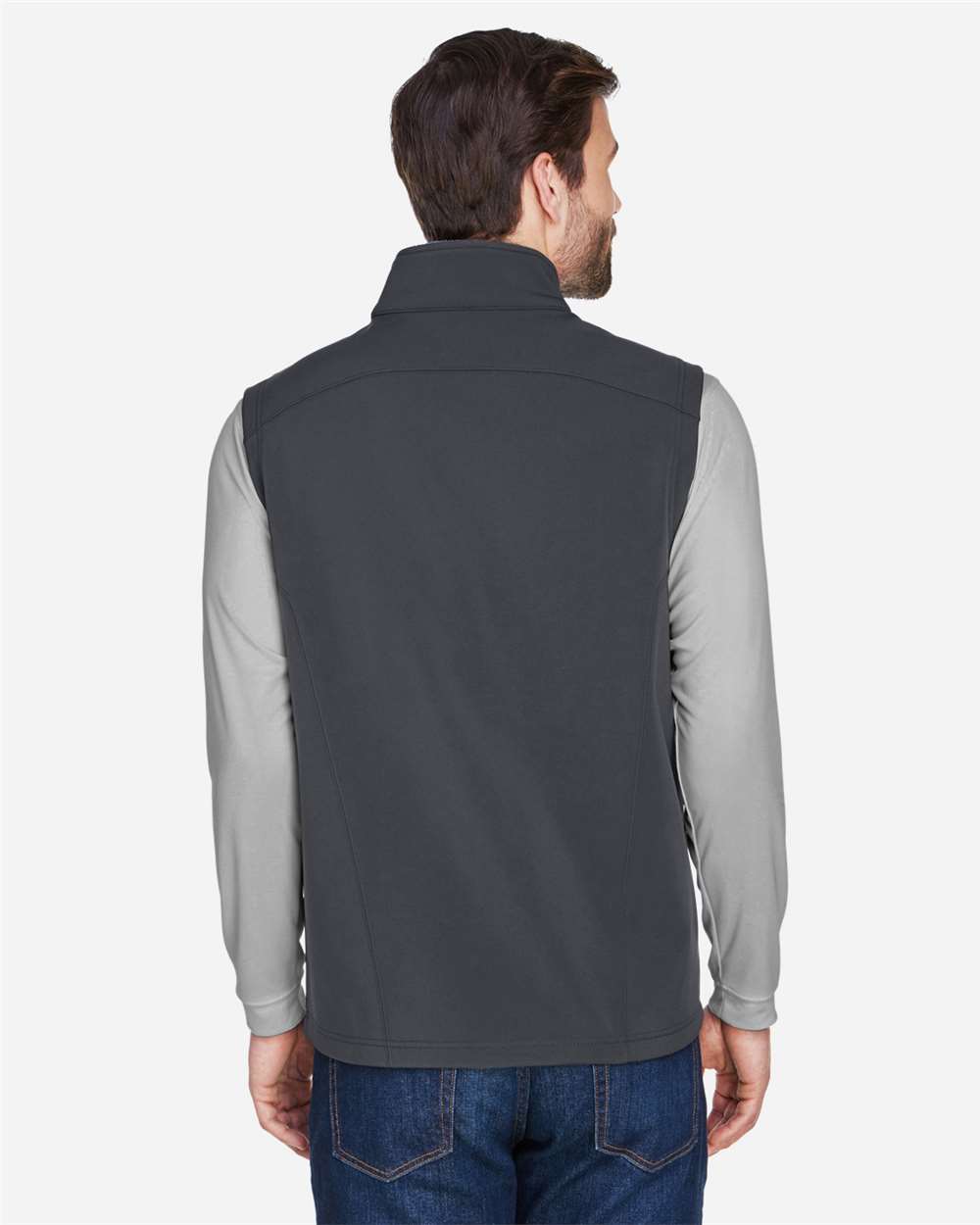 Gilet doux à double couche en polaire pour homme - Image 22