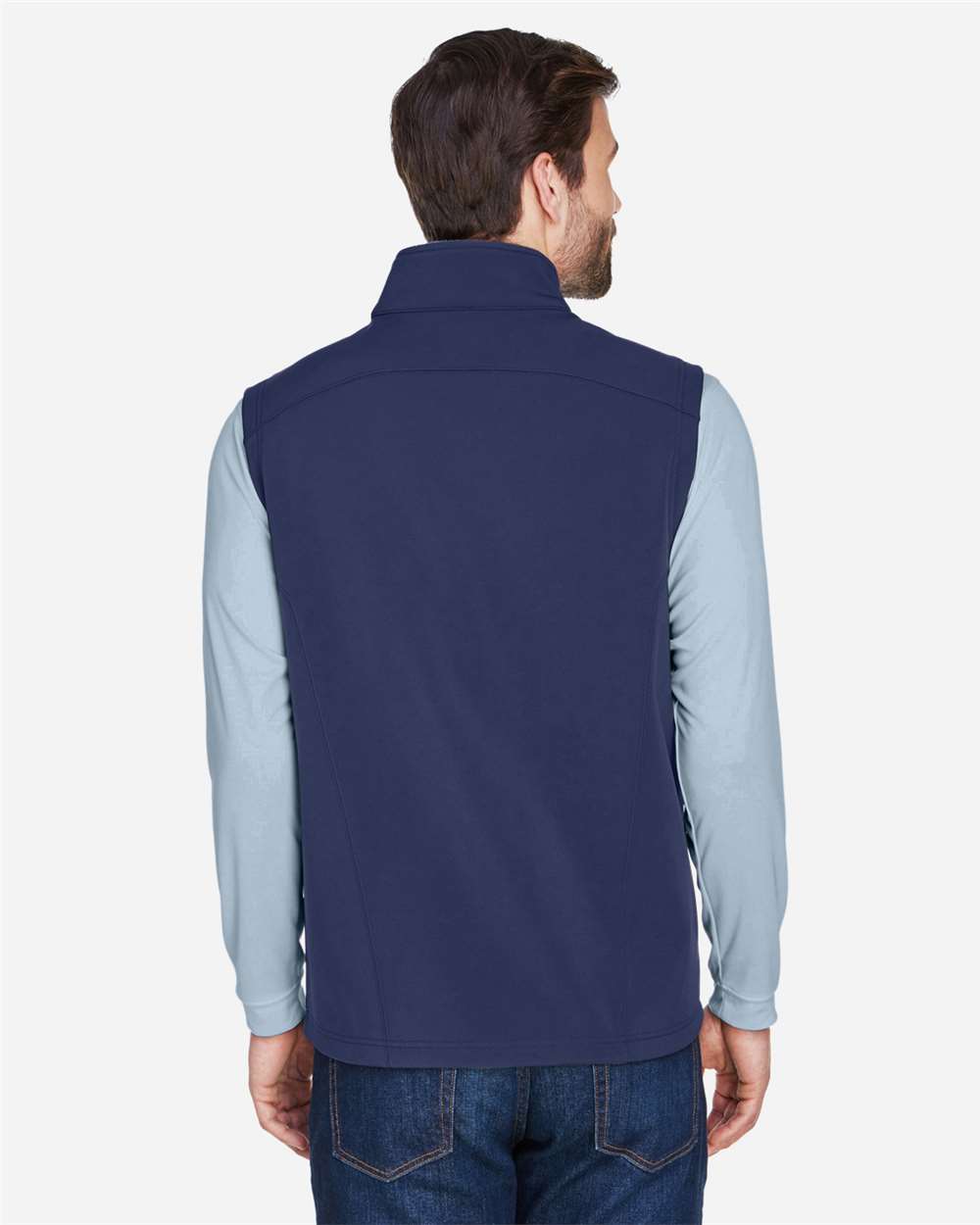 Gilet doux à double couche en polaire pour homme - Image 12