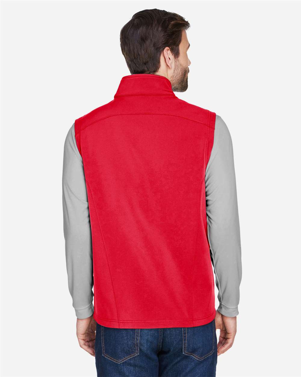 Gilet doux à double couche en polaire pour homme - Image 17