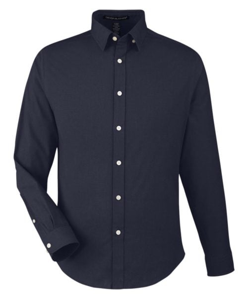 Men's CrownLux Performance® Spencer Poplin Dress Shirt